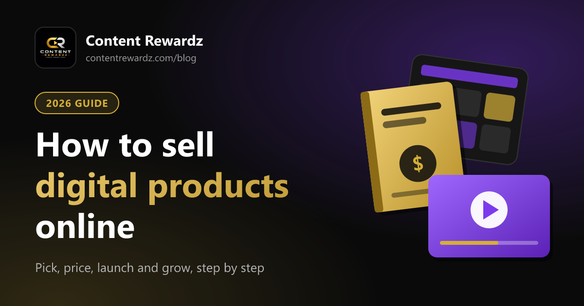 How to sell digital products online (2026 guide)